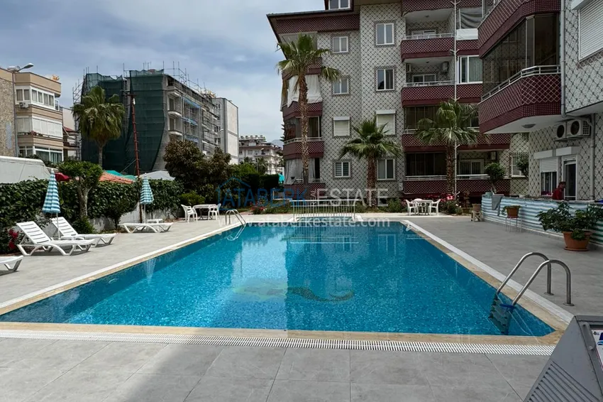 Furnished 1+1 apartment suitable for a residence permit — Alanya, Oba district, 300 meters from the sea 5 