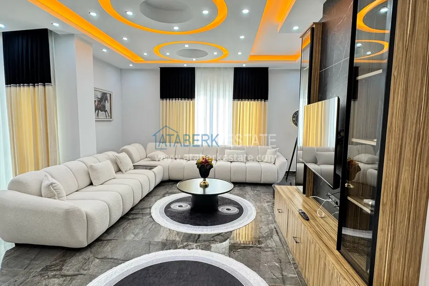 Purchase Furnished 3+1 duplex in a cozy residential complex - Mahmutlar, Alanya 3 