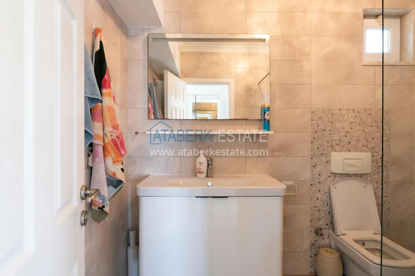 Purchase  Furnished 3+1 villa in Alanya, with spectacular panoramic views — Tepe mountain area 32 