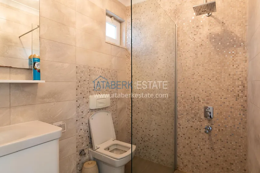 Purchase  Furnished 3+1 villa in Alanya, with spectacular panoramic views — Tepe mountain area 33 