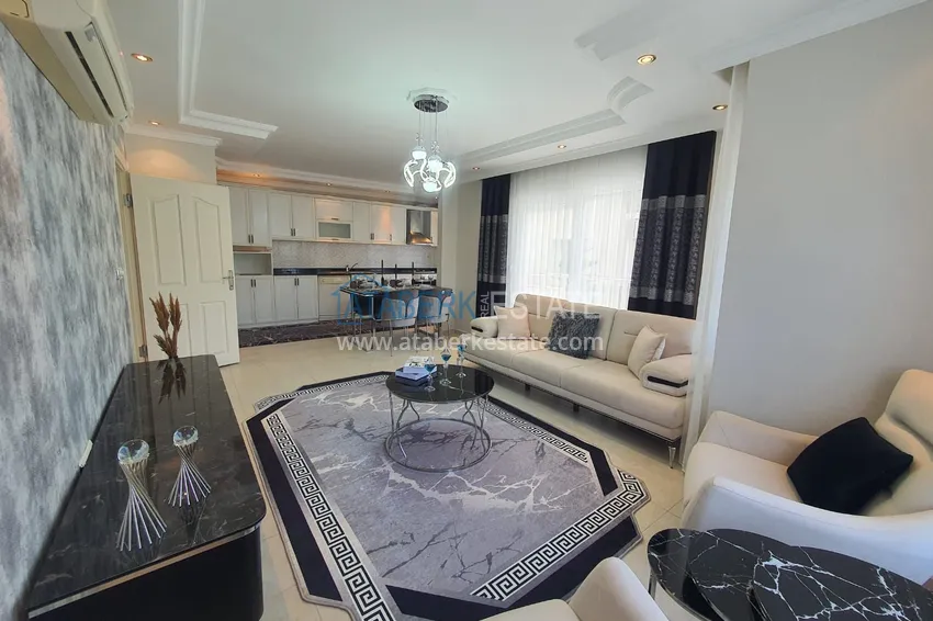 Purchase  2+1 apartment with a modern interior 150 meters from the sea — Alanya, Oba district 3 
