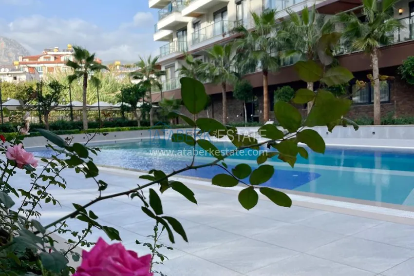 1+1 apartment in Alanya, Oba district, in a comfort-class complex 3 