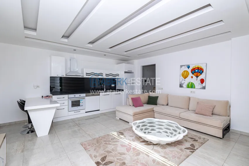 Purchase  Turnkey duplex penthouse with sea view, 150 meters from the beach — Kestel, Alanya 5 