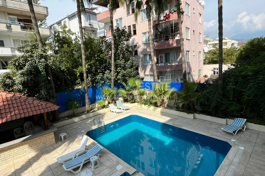 Furnished 2+1 apartment in the Oba area, just 300 meters from the sea — suitable for a residence permit 4 