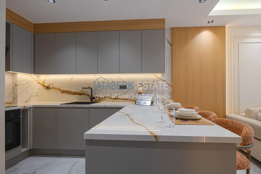 Purchase  Luxury premium residence project in Alanya Kargicak district 3 