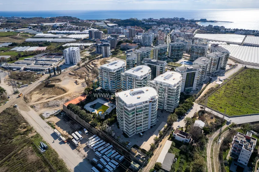 Furnished 2+1 apartment in a complex with hotel infrastructure — Avsallar district 3 