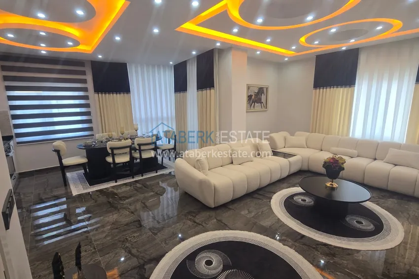 Purchase Furnished 3+1 duplex in a cozy residential complex - Mahmutlar, Alanya 4 