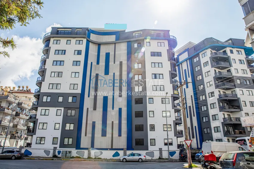 Furnished 2+1 apartment in a comfort-class complex — Alanya center, Cleopatra beach area 6