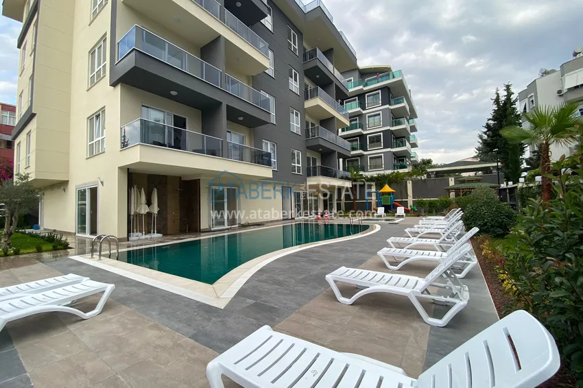 Turnkey 1+1 apartment in a modern complex — Avsallar district, Alanya, 400 meters from the sea 3 
