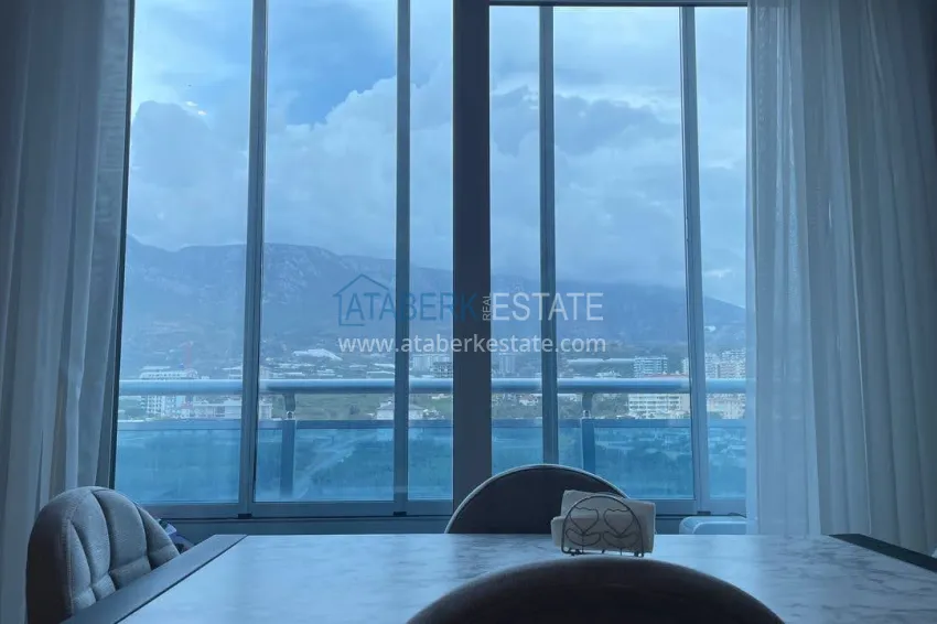 Purchase Furnished penthouse studio with mountain views in Mahmutlar, Alanya 4 