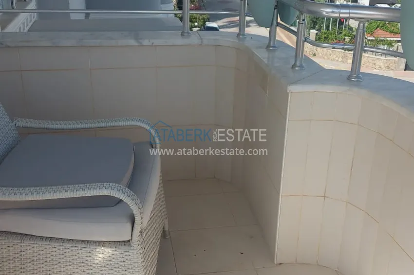 Purchase  3+1 duplex with furniture in a comfortable complex — Alanya, Oba district 41 