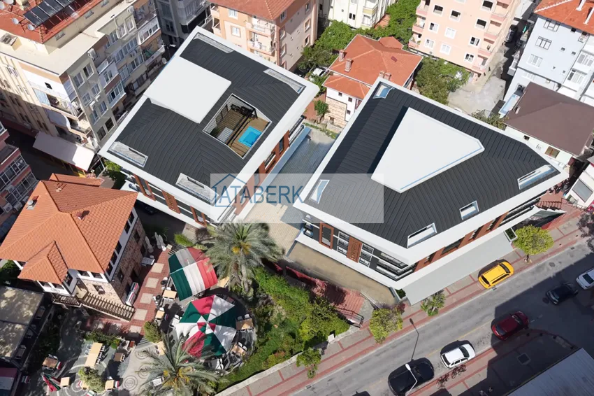 Investment project at the start of sales in the center of Alanya - 300 meters to Cleopatra beach 4 