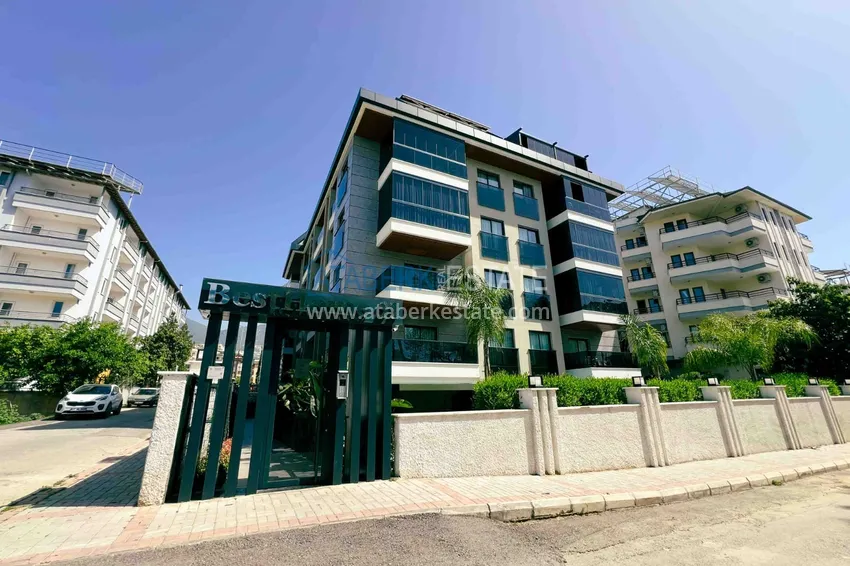 Short term rent apartment 2+1 in a cozy complex - the center of Alanya, next to Cleopatra beach 4 