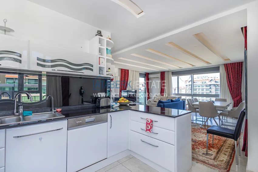 Purchase  Furnished duplex penthouse with mountain views — Alanya, Kestel district 5 