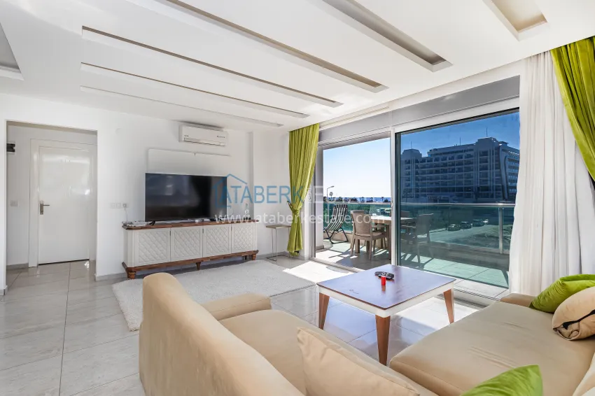 Purchase Apartment 1+1 with furniture and sea view — Kestel, Alanya 5 