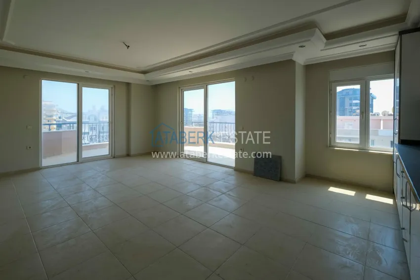 Purchase  4+1 penthouse duplex with mountain and sea views — Alanya, Mahmutlar district  4 