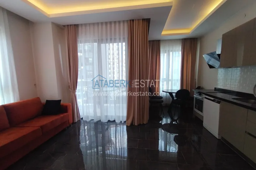 Purchase One bedroom apartment with furniture in a modern complex — Alanya, Mahmutlar district 4 