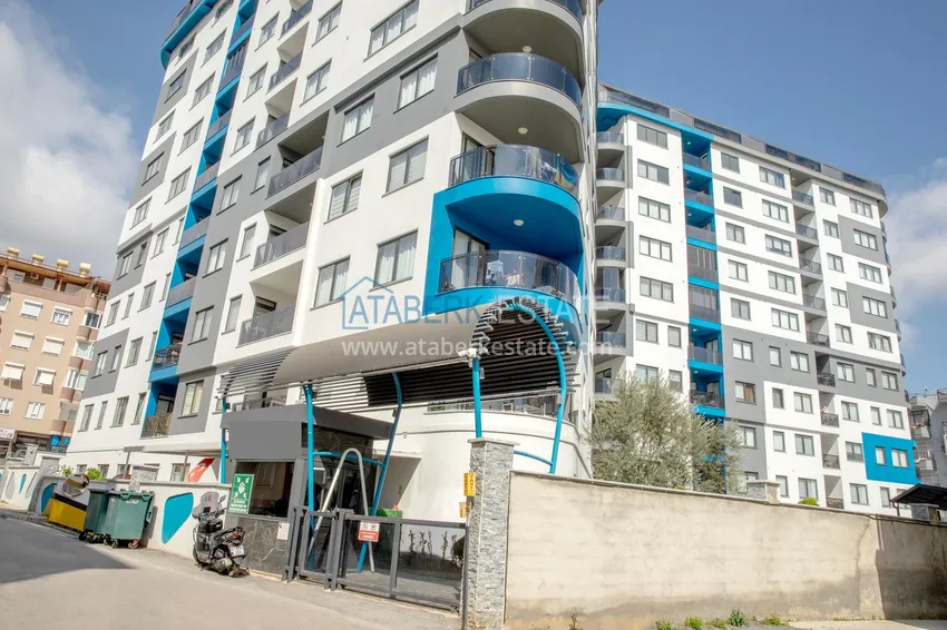 Furnished 2+1 apartment in a comfort-class complex — Alanya center, Cleopatra beach area 7