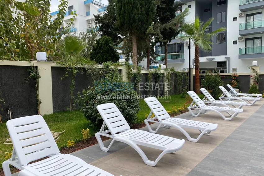 Turnkey 1+1 apartment in a modern complex — Avsallar district, Alanya, 400 meters from the sea 4 