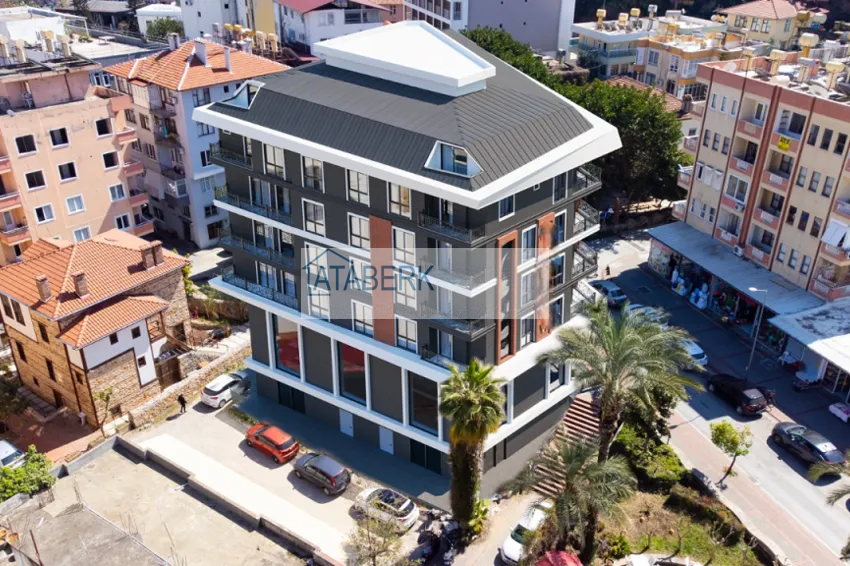 Investment project at the start of sales in the center of Alanya - 300 meters to Cleopatra beach 5 