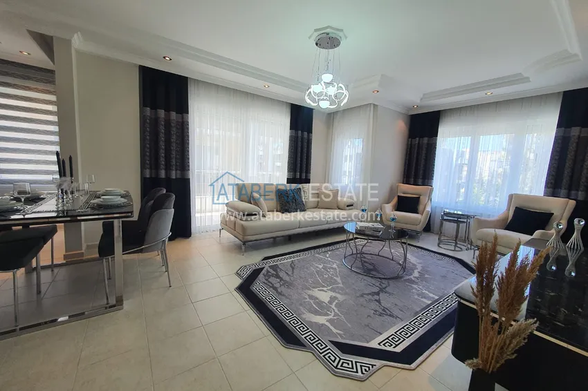Purchase  2+1 apartment with a modern interior 150 meters from the sea — Alanya, Oba district 5 