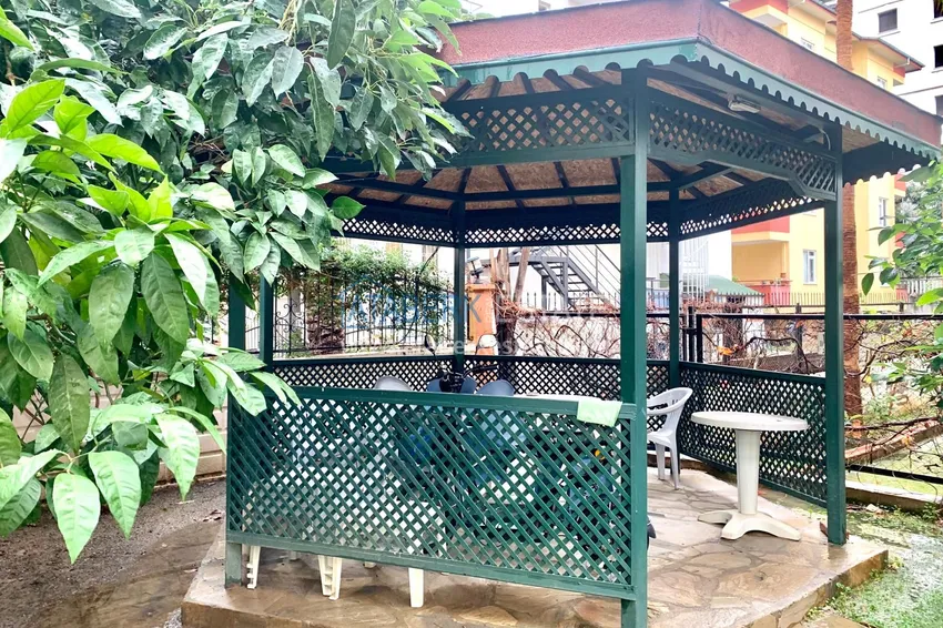 Apartment 2+1 suitable for residence permit and citizenship in Oba, Alanya - furnished in a cozy complex 5 