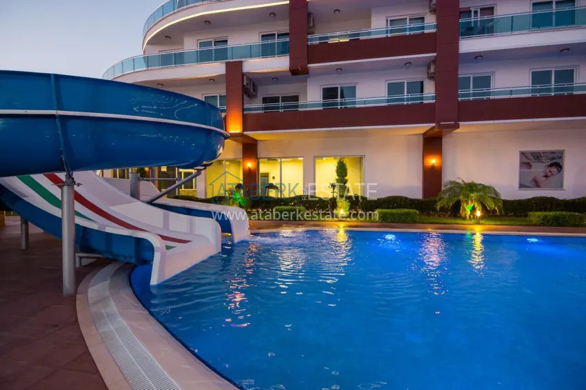 Furnished penthouse studio with mountain views in Mahmutlar, Alanya 7 