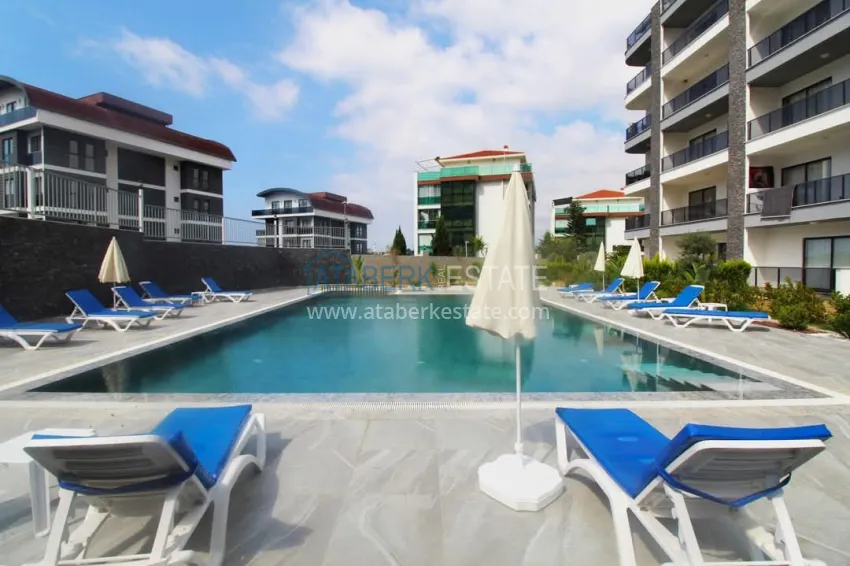 Stylish apartment with new furniture in a modern complex — Alanya, Kargicak district 5