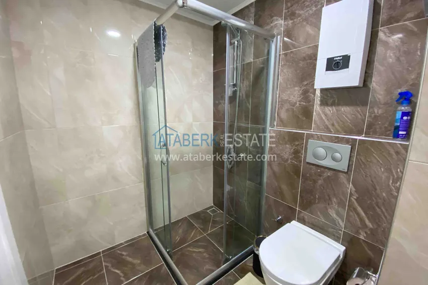 Purchase  Turnkey 1+1 apartment with a glazed balcony in a complex with a private beach — Avsallar, Alanya 5 