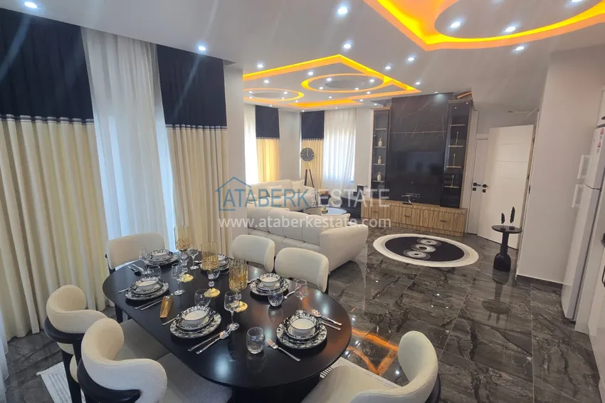 Purchase Furnished 3+1 duplex in a cozy residential complex - Mahmutlar, Alanya 7 