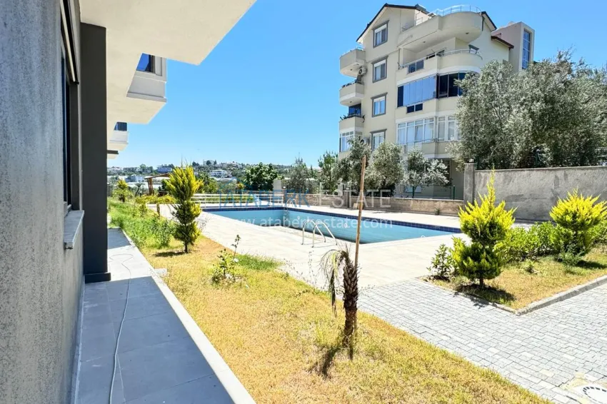 Finished 1+1 apartment in a cozy complex — Alanya, Avsallar district 5 