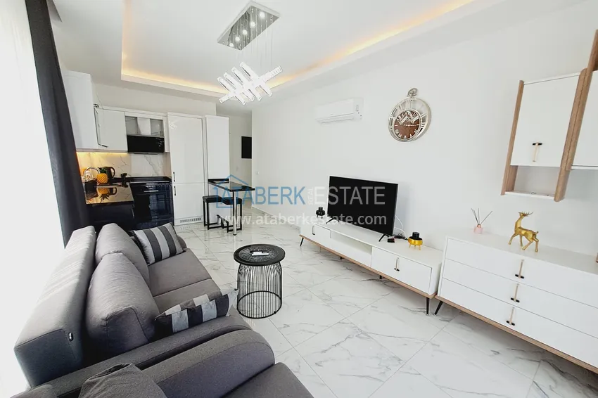 Purchase  Turnkey 1+1 apartment in a modern complex — Avsallar district, Alanya, 400 meters from the sea 5 