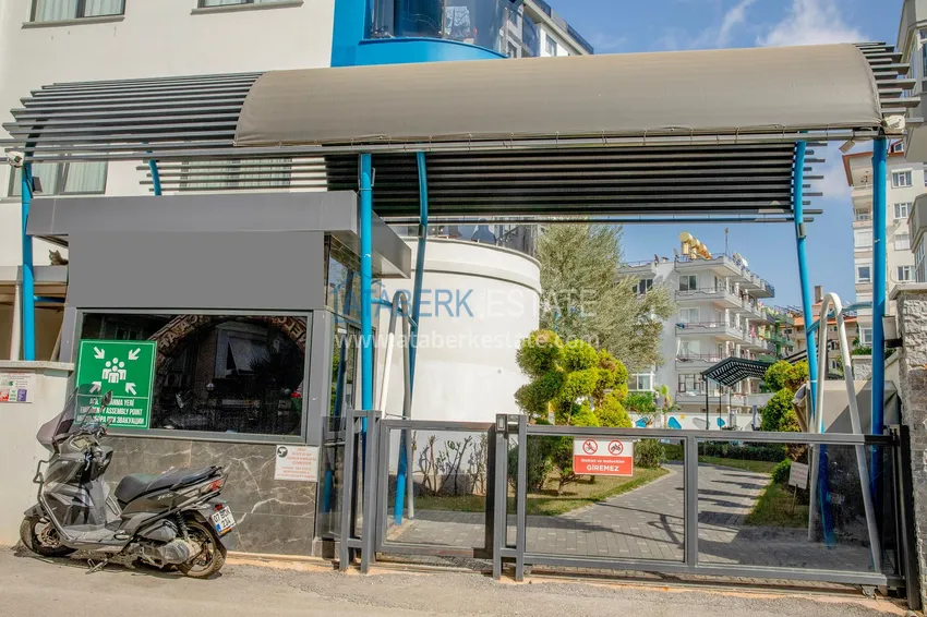 Furnished 2+1 apartment in a comfort-class complex — Alanya center, Cleopatra beach area 9