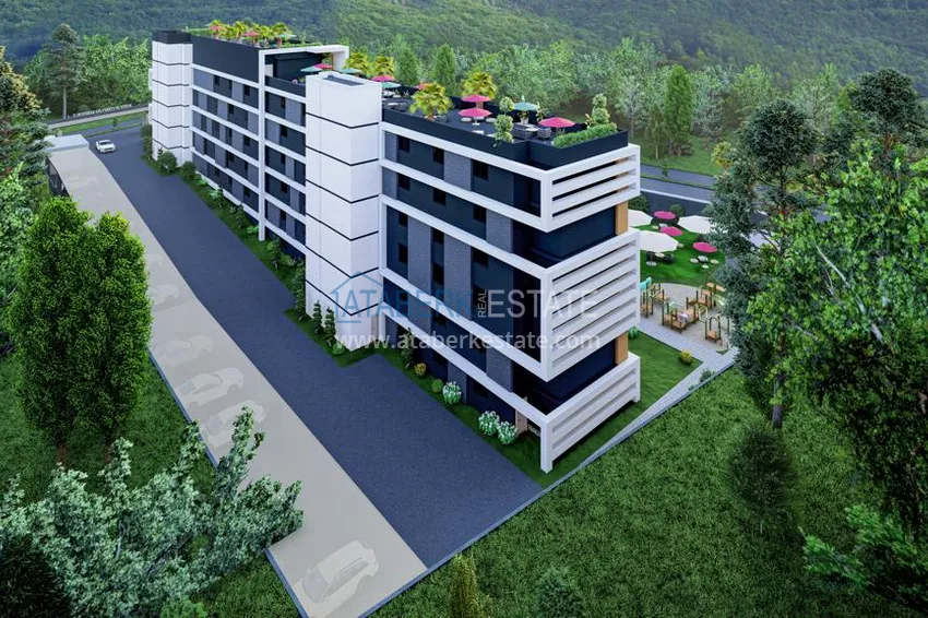 Apartment 1+1 in a complex with a hotel concept — Antalya, Altintash district 6 