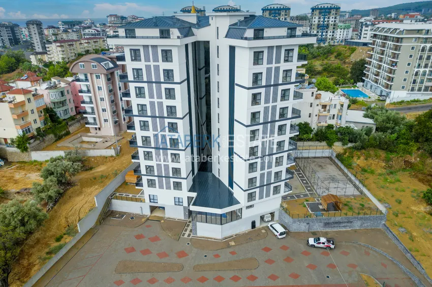 New 2+1 apartment with panoramic sea and mountain views - Alanya, Avsallar 6 