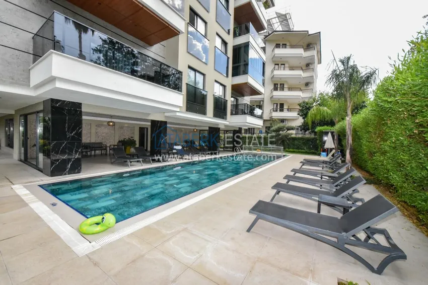 Short term rent apartment 2+1 in a cozy complex - the center of Alanya, next to Cleopatra beach 6 