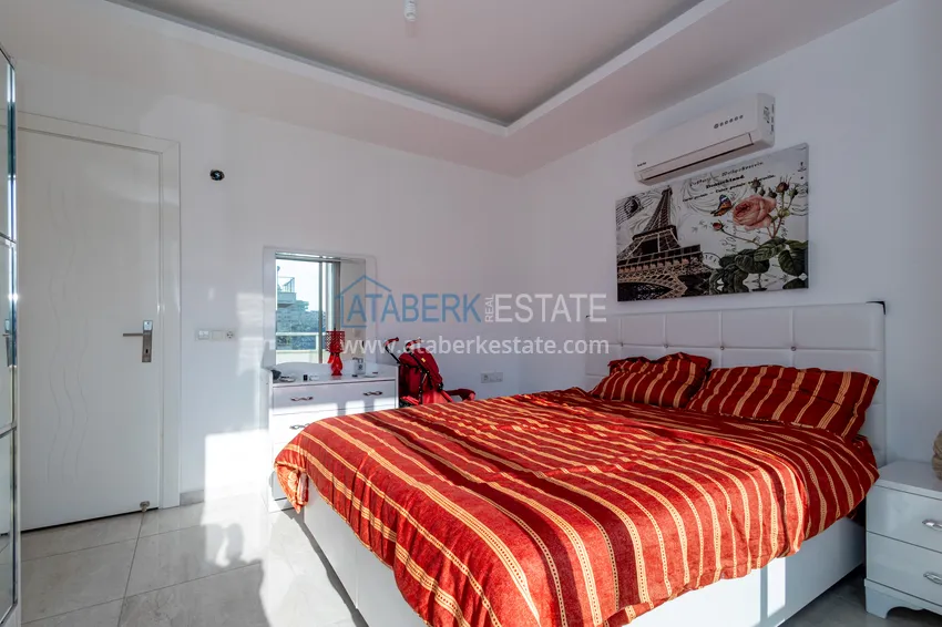 Purchase  Turnkey duplex penthouse with sea view, 150 meters from the beach — Kestel, Alanya 10 
