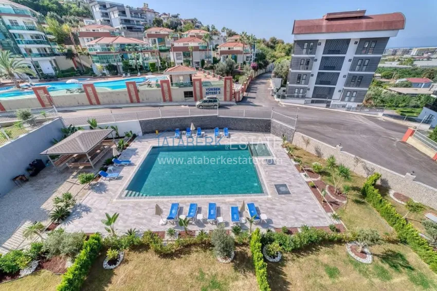 Stylish apartment with new furniture in a modern complex — Alanya, Kargicak district 6