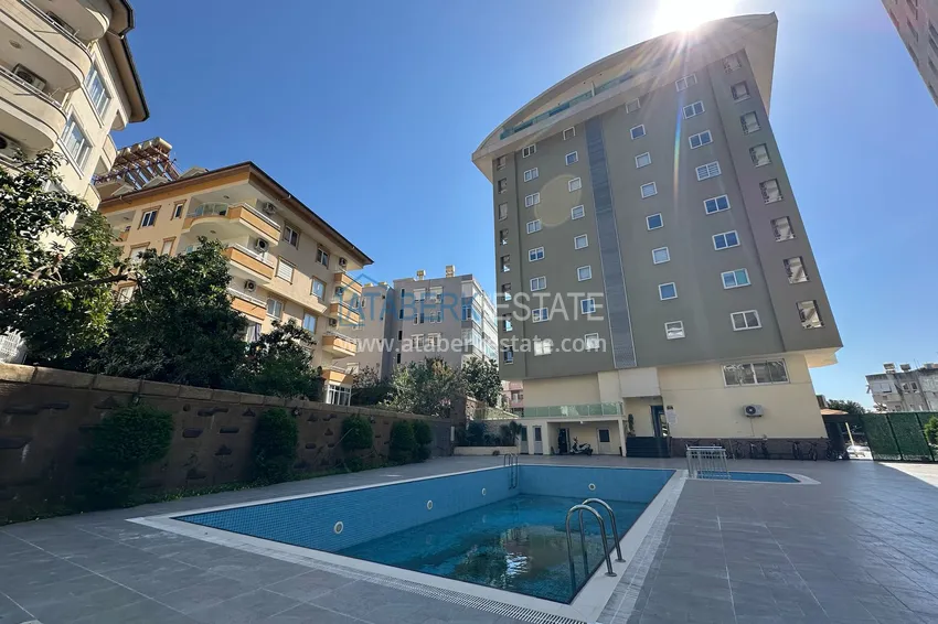 1+1 apartment with furniture and sea view in the center of Alanya - Cleopatra beach area  5 