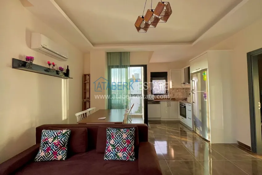 Purchase Turnkey one-bedroom apartment in the center of Alanya — Cleopatra beach area 5 