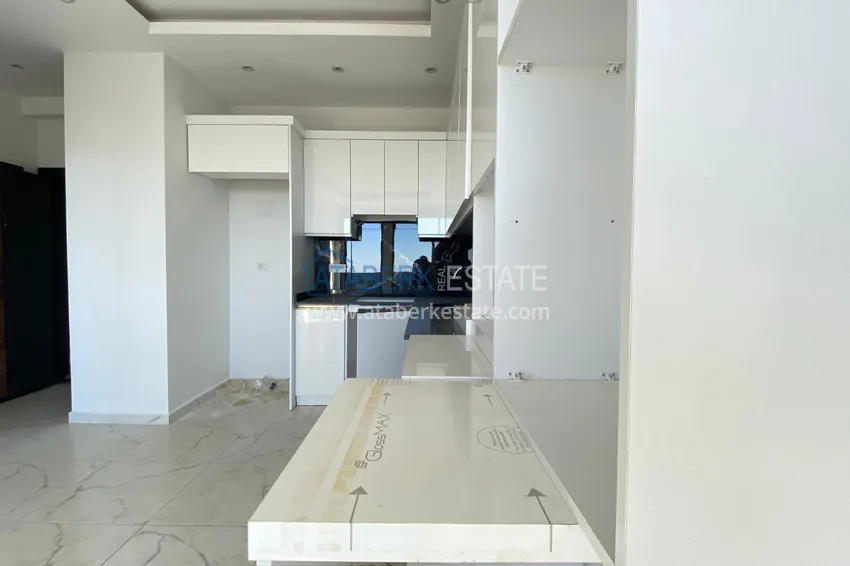 Purchase  Apartment with sea view and new furniture in a family complex — Kargicak, Alanya 6 