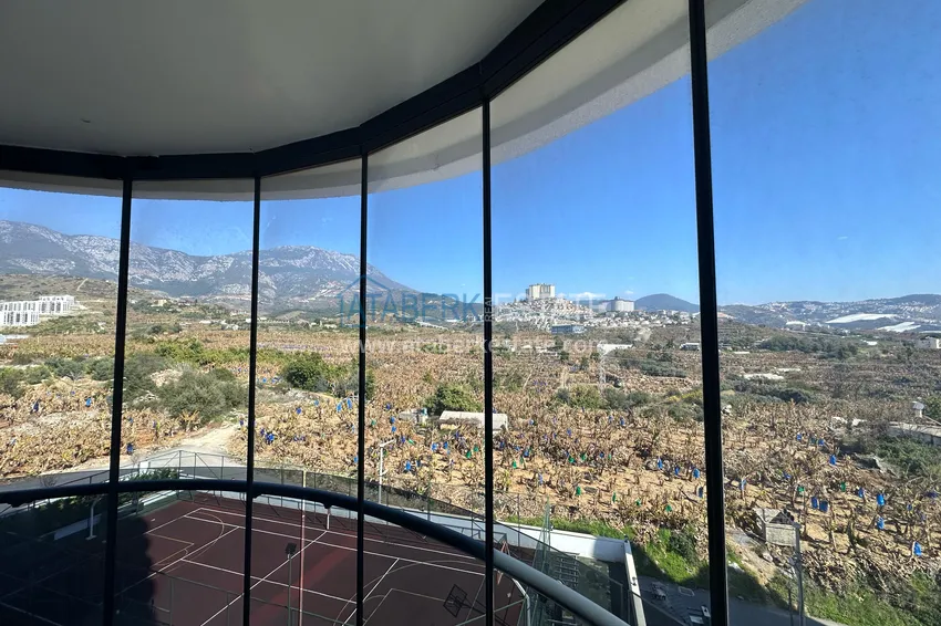 Purchase  2+1 apartment with furniture and sea and mountain views in a luxury complex — Alanya, Mahmutlar district 6 