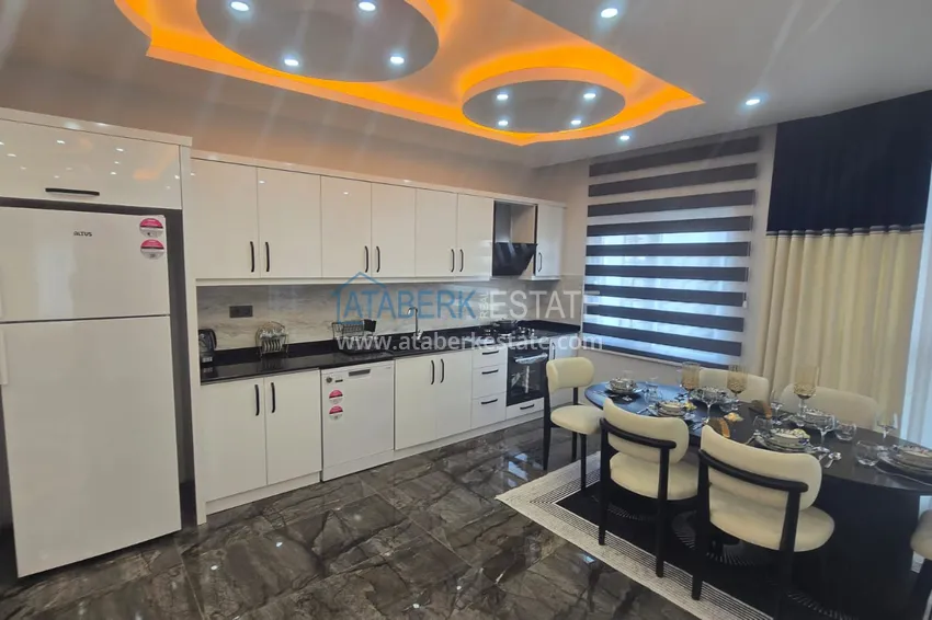 Purchase Furnished 3+1 duplex in a cozy residential complex - Mahmutlar, Alanya 8 