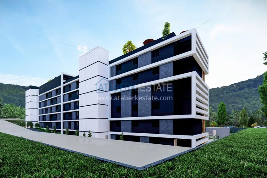 Apartment 1+1 in a complex with a hotel concept — Antalya, Altintash district 7 