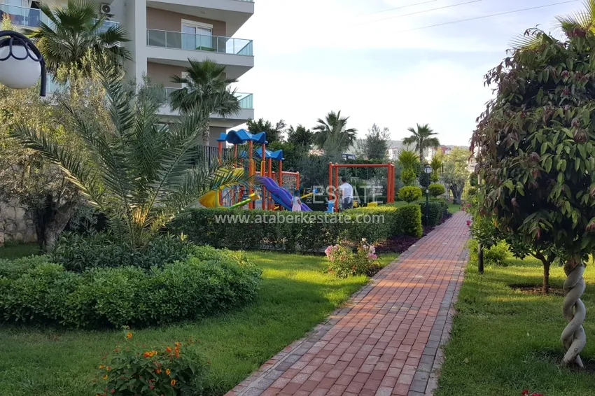 Furnished 2+1 apartment in a complex with hotel infrastructure — Avsallar district 9 