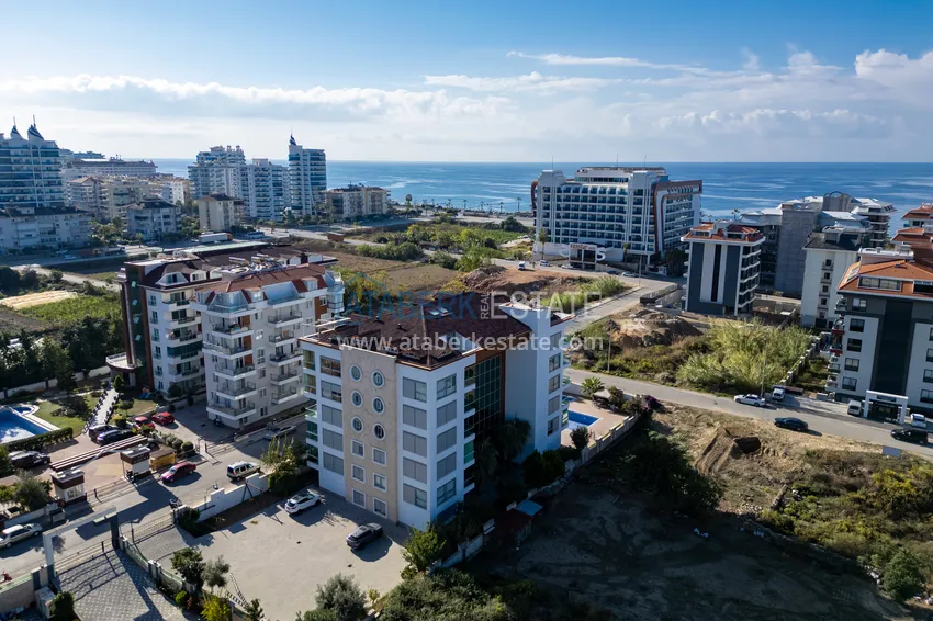 Furnished duplex penthouse with mountain views — Alanya, Kestel district 8 