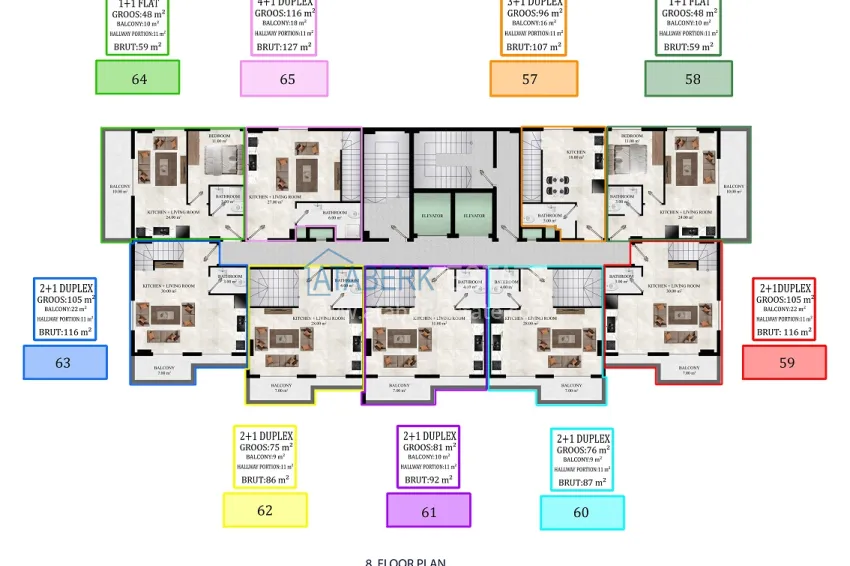 Buy cheap New off-plan project in Avsallar: a residential complex with original architecture 2 