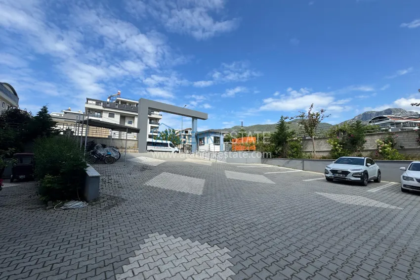 Newly furnished apartment with a glazed balcony in a modern complex - Oba district, Alanya 11 