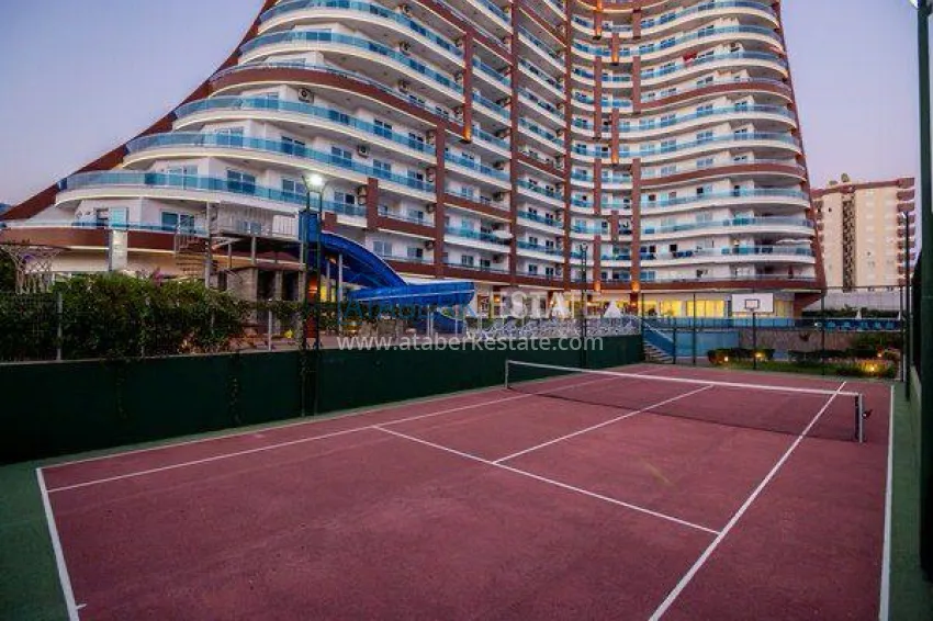 Furnished penthouse studio with mountain views in Mahmutlar, Alanya 10 