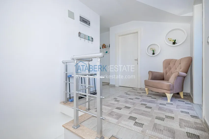 Purchase  Furnished duplex penthouse with mountain views — Alanya, Kestel district 9 